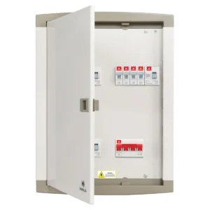 Per Phase Isolation Horizontal DB 2+6 Way (QVE Series suitable for MCB / RCCB / Isolator as incomer)